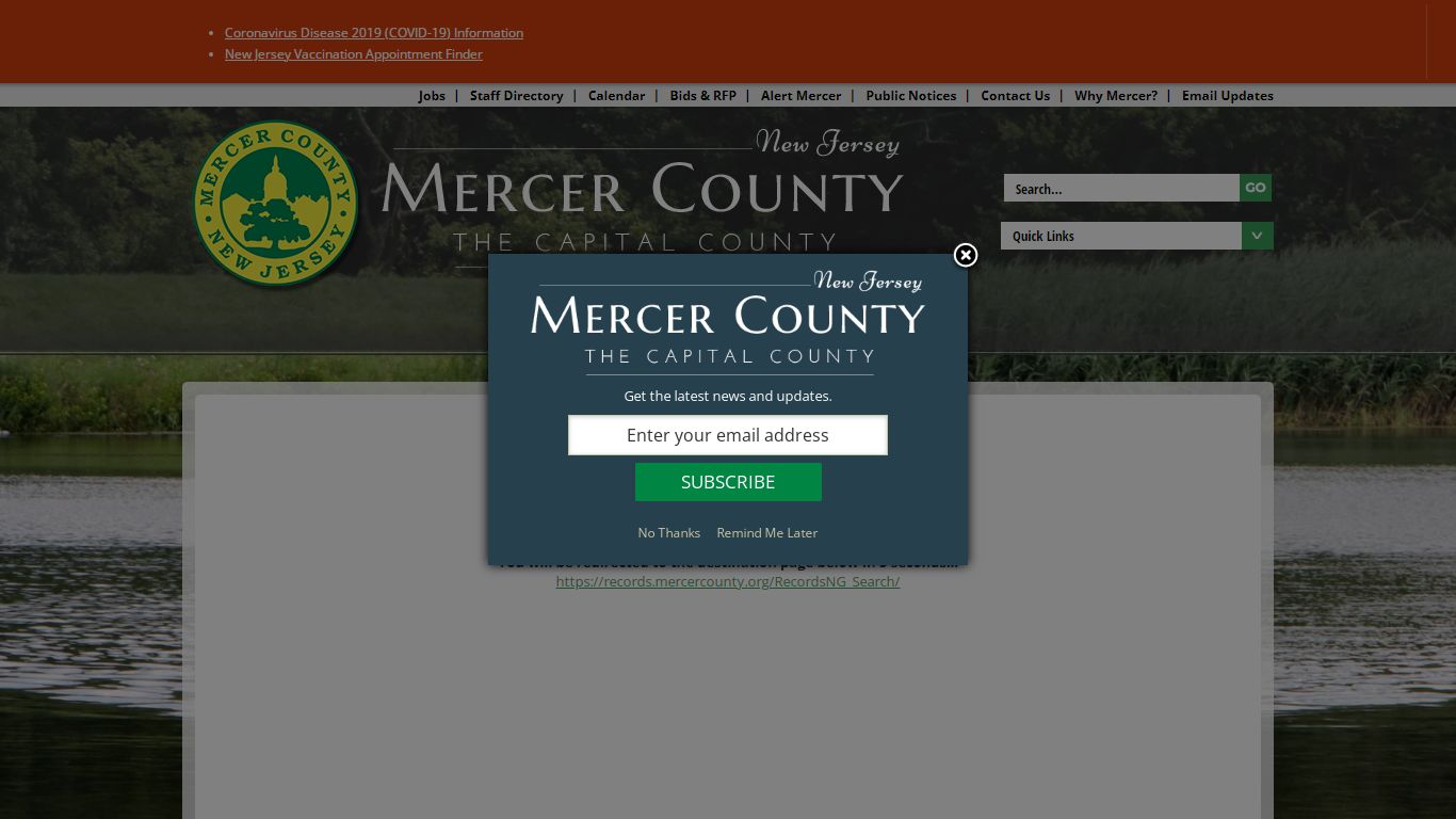 Property Records Search | Mercer County, NJ